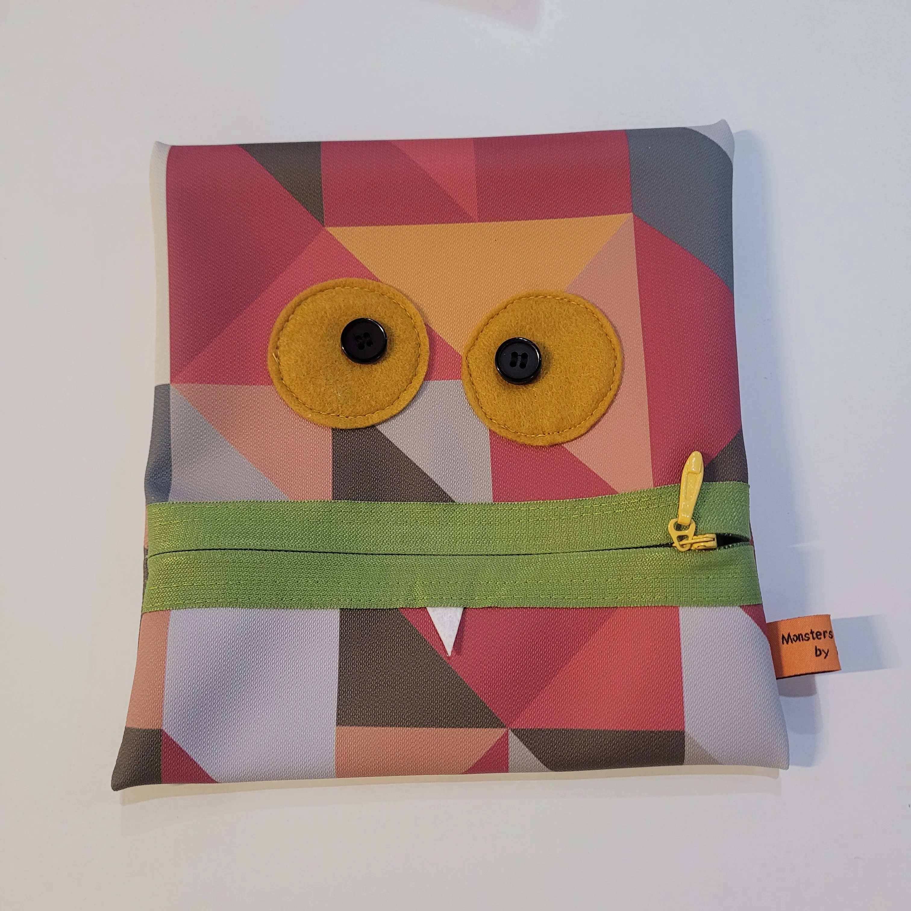 Large Monster Zipper Pouch