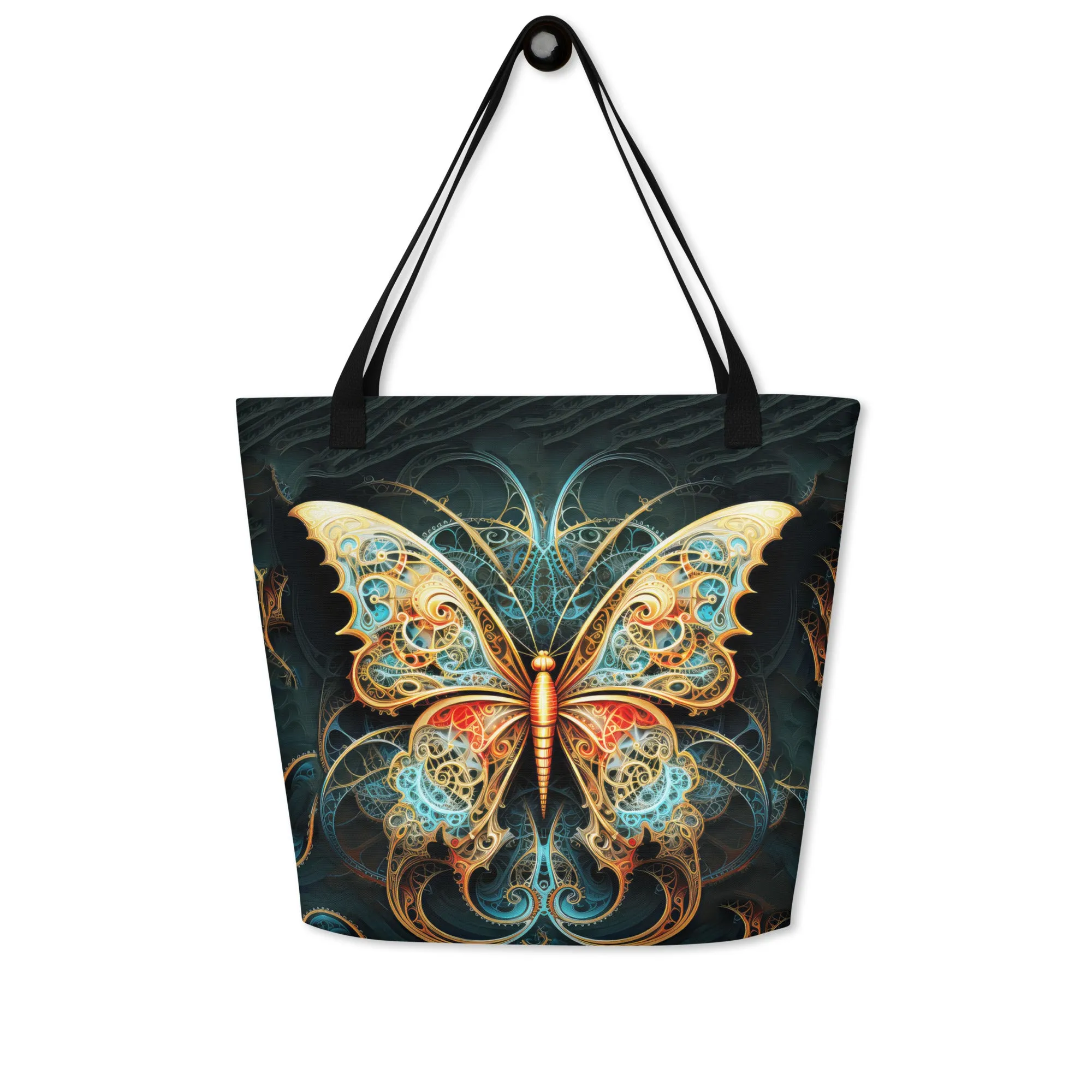 Large Tote Bag Magestic Composition