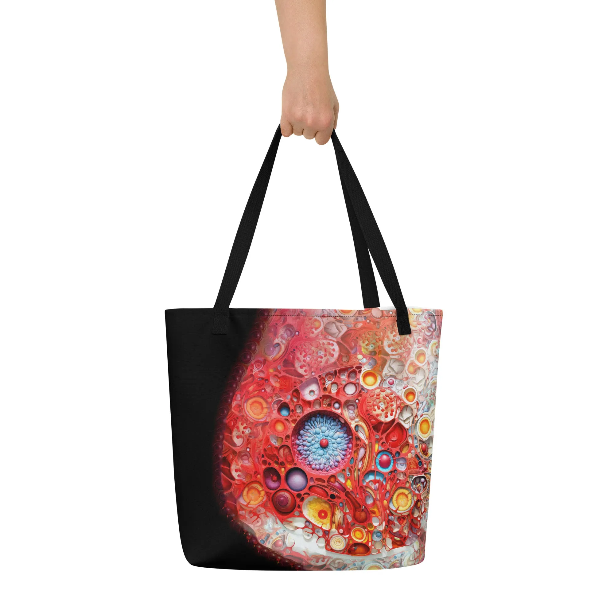Large Tote Bag Passion at Cellular Level