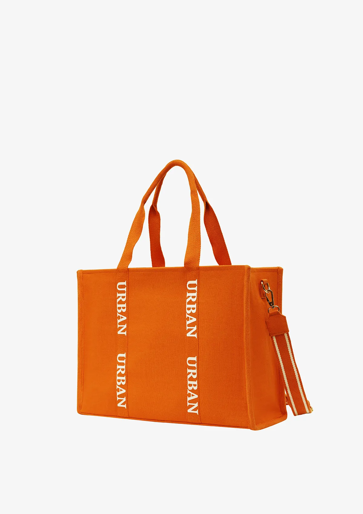 LARGE URBAN TOTE BRIGHT ORANGE
