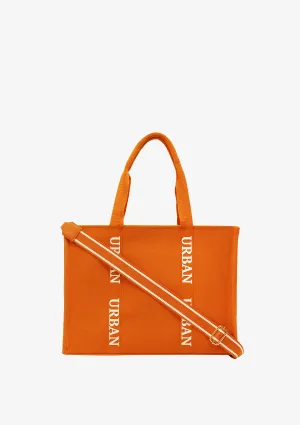 LARGE URBAN TOTE BRIGHT ORANGE