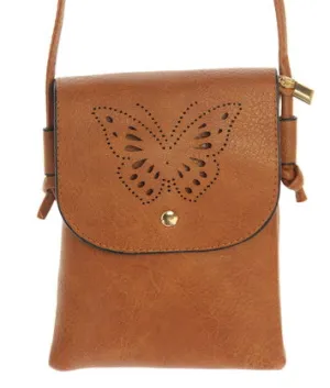 Layla butterfly cutout bag EARTH