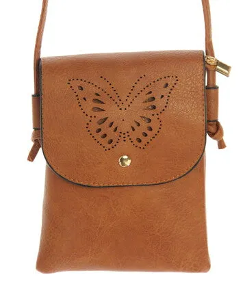 Layla butterfly cutout bag EARTH