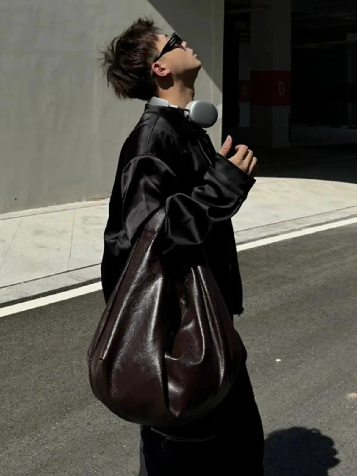 Leather Sling Bag