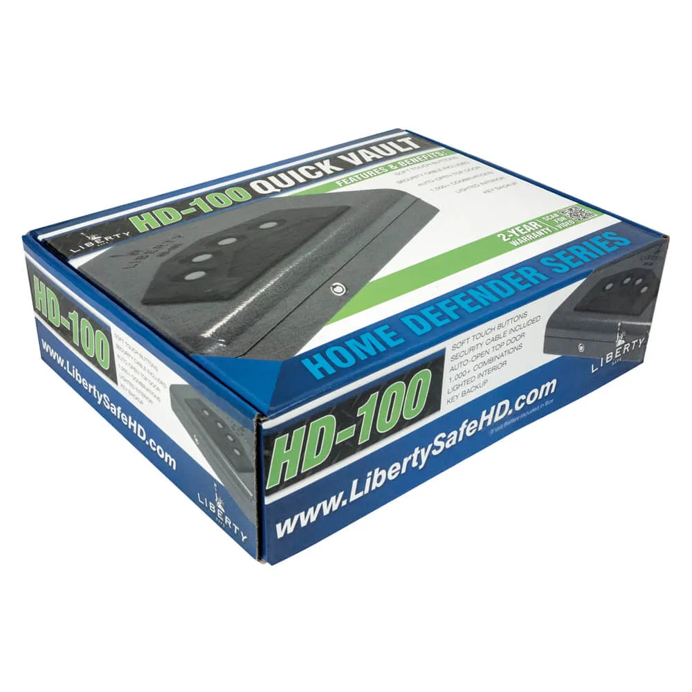 Liberty HD-100 Handgun & Pistol Safe Quick Vault