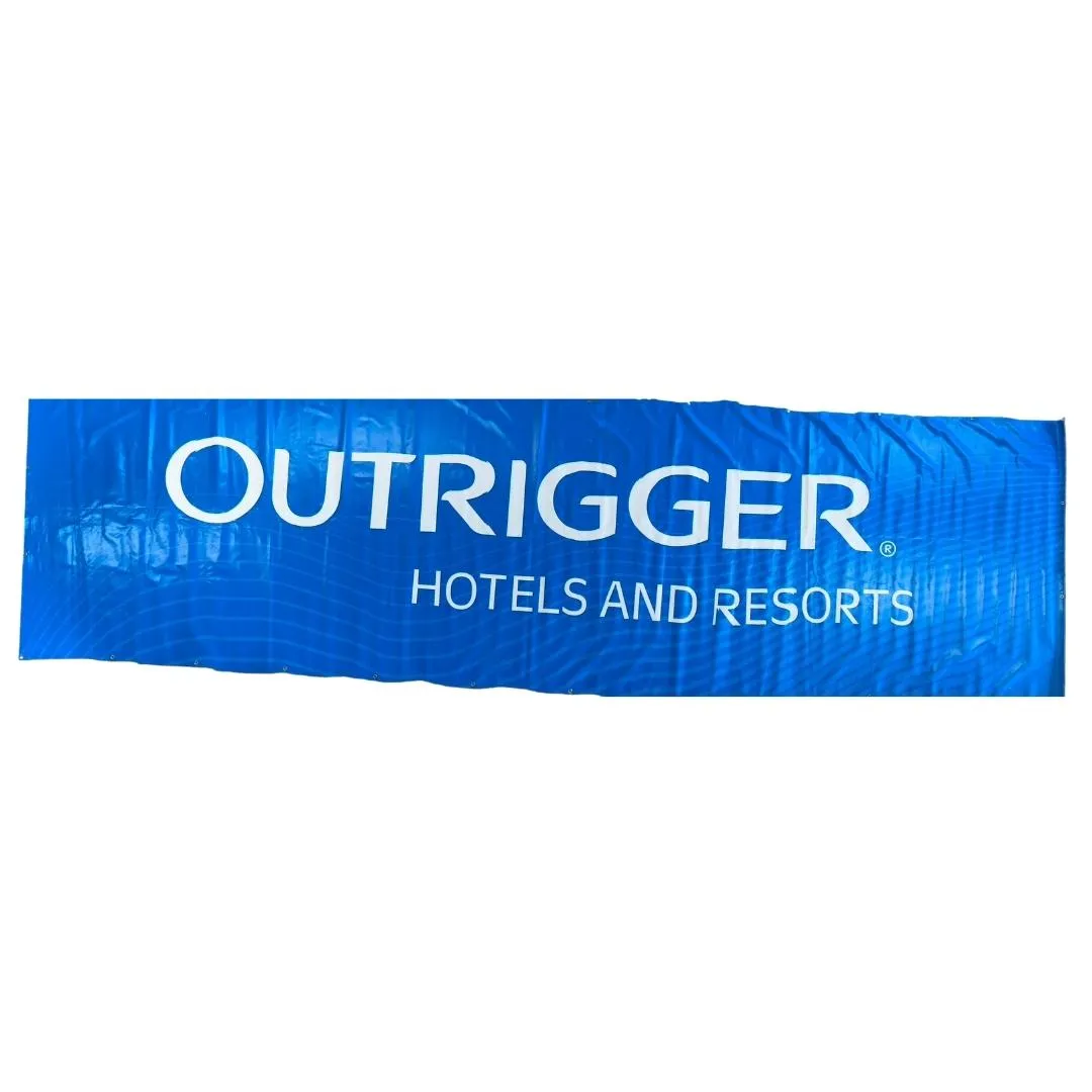 **Limited Release** Banner Tote Bag, Large: "Blue Splash"