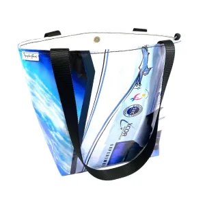 **Limited Release** Banner Tote Bag, Large: "Leaving Earth's Atmosphere"