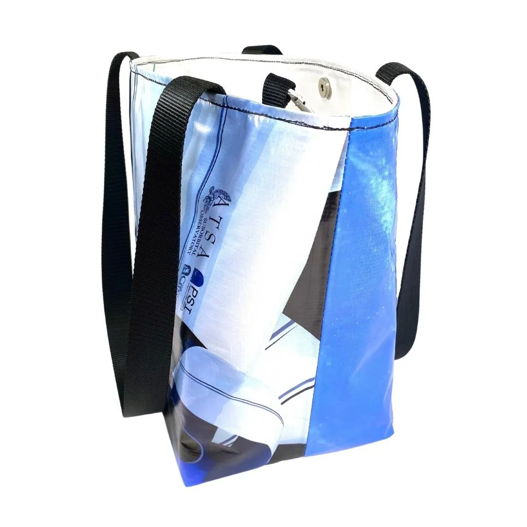 **Limited Release** Banner Tote Bag, Large: "Leaving Earth's Atmosphere"
