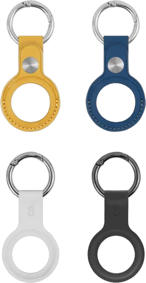 LOGiiX Tags for AirTag 4 Pack - Multicoloured
