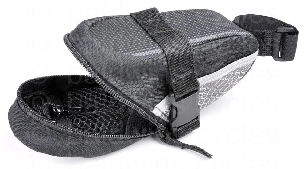 Lotus SH-6702 L Commuter Saddle Bag - Large in Black (1.2L)
