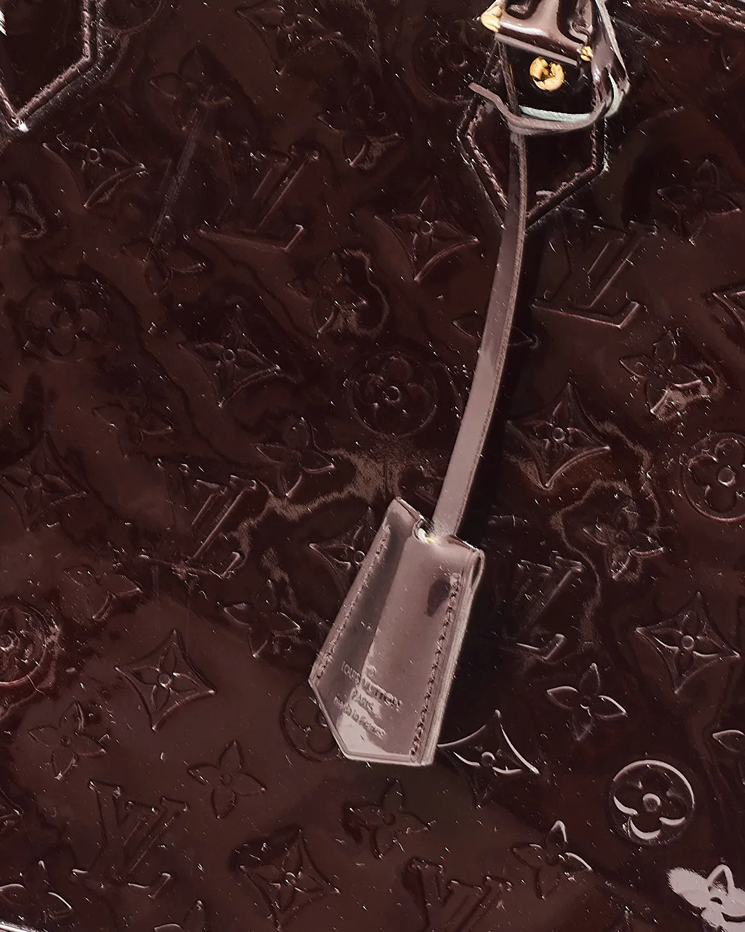Louis Vuitton Alma Vernis Amarante Alma GM Bag