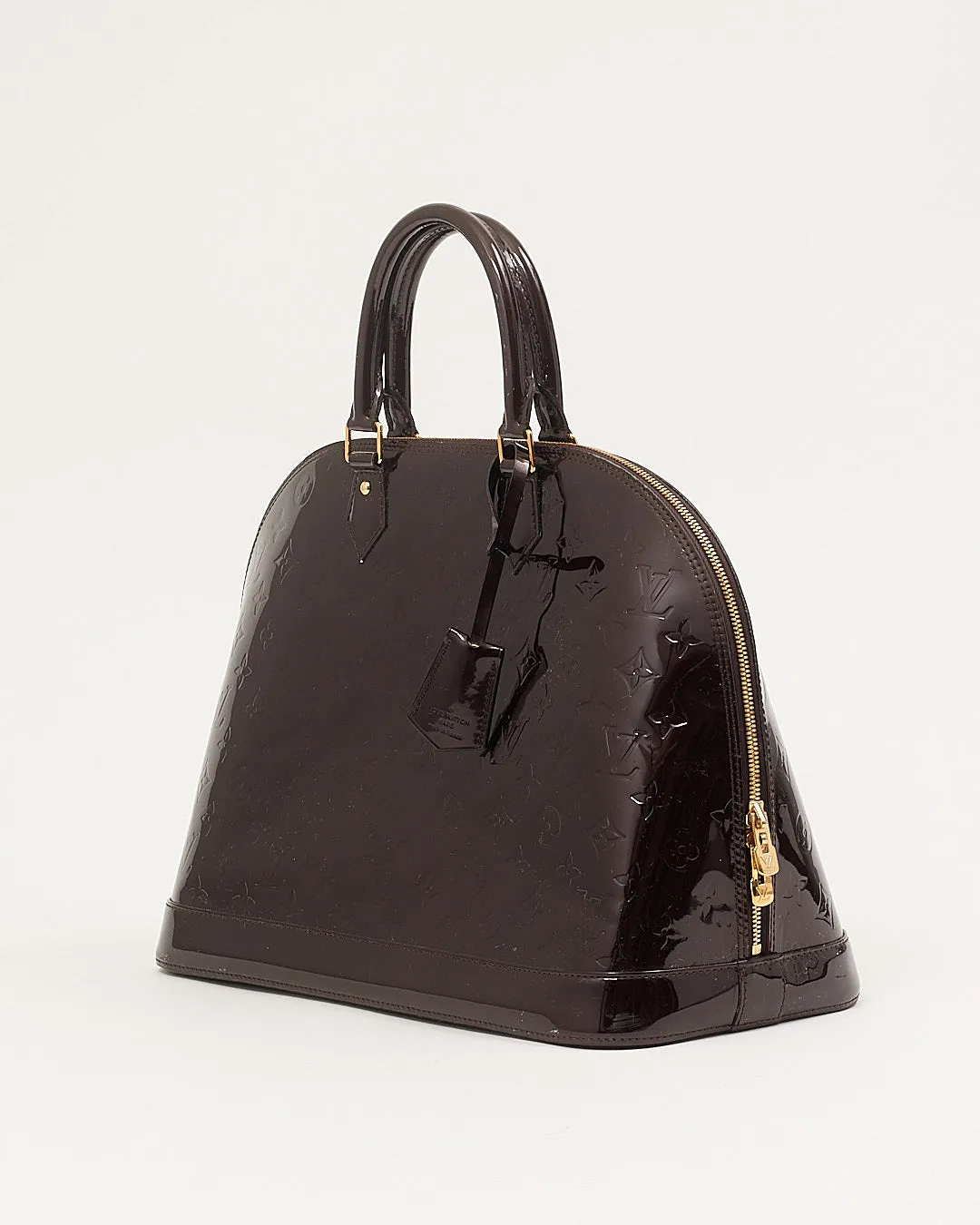 Louis Vuitton Alma Vernis Amarante Alma GM Bag