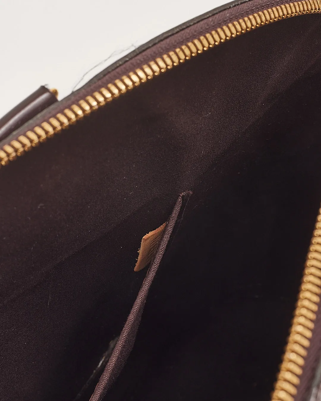 Louis Vuitton Alma Vernis Amarante Alma GM Bag