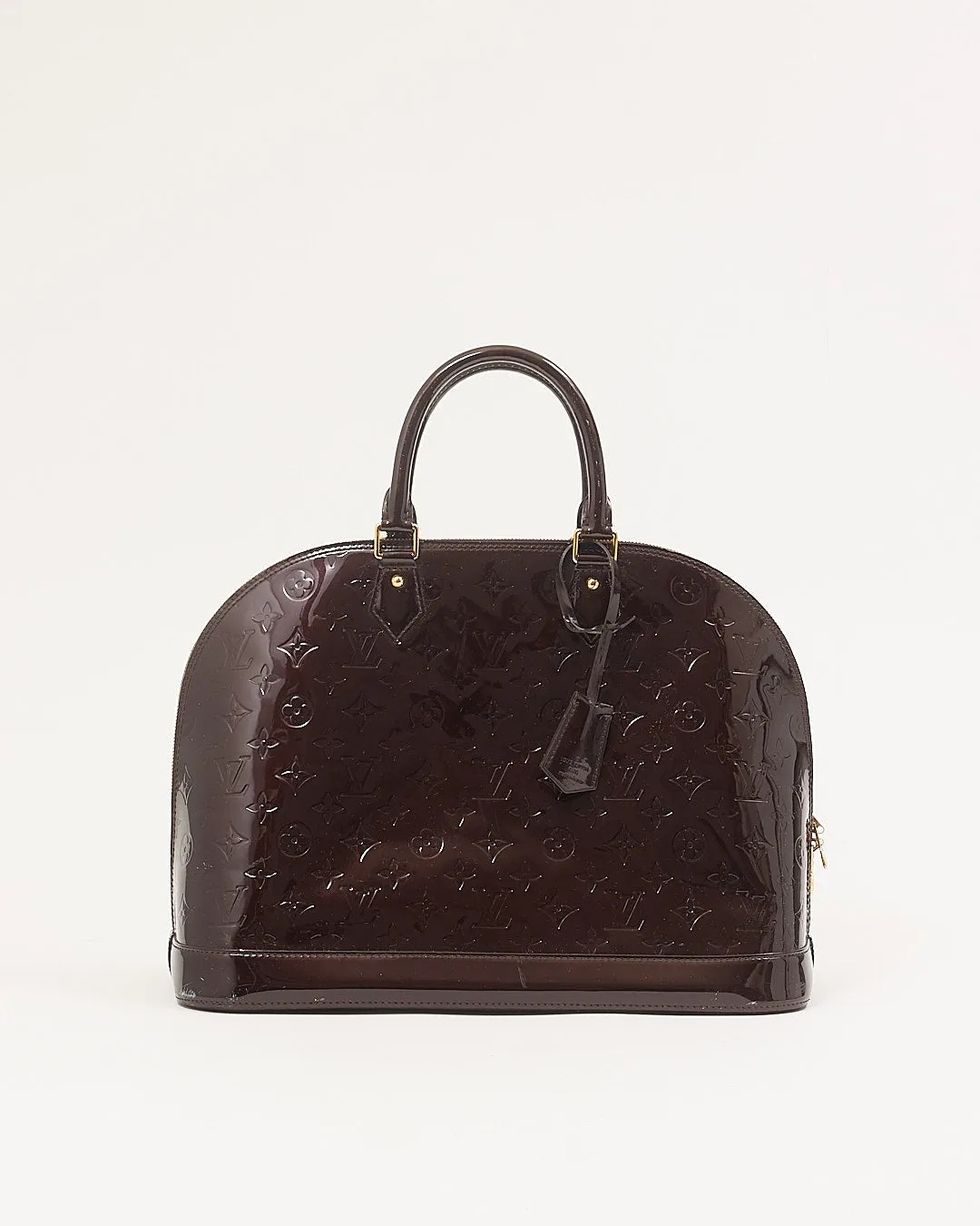 Louis Vuitton Alma Vernis Amarante Alma GM Bag