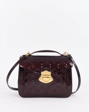 Louis Vuitton Amarante Vernis Monogram Mirada Bag
