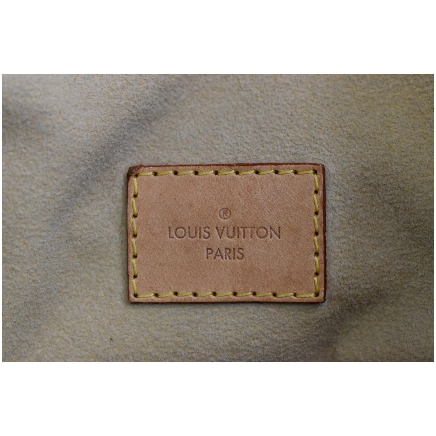 LOUIS VUITTON Artsy MM Damier Azur Shoulder Bag White