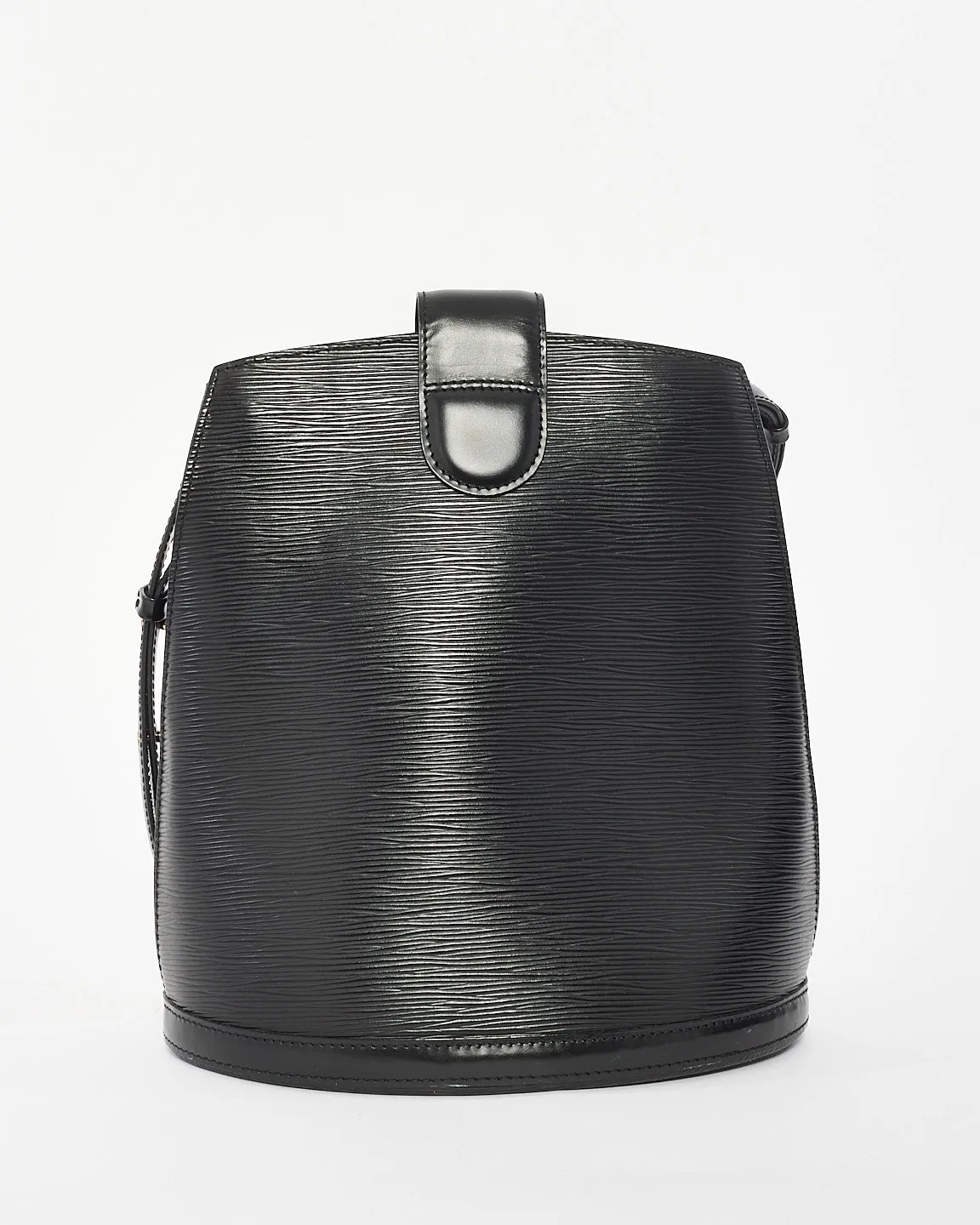 Louis Vuitton Black Epi Leather Cluny Shoulder Bag
