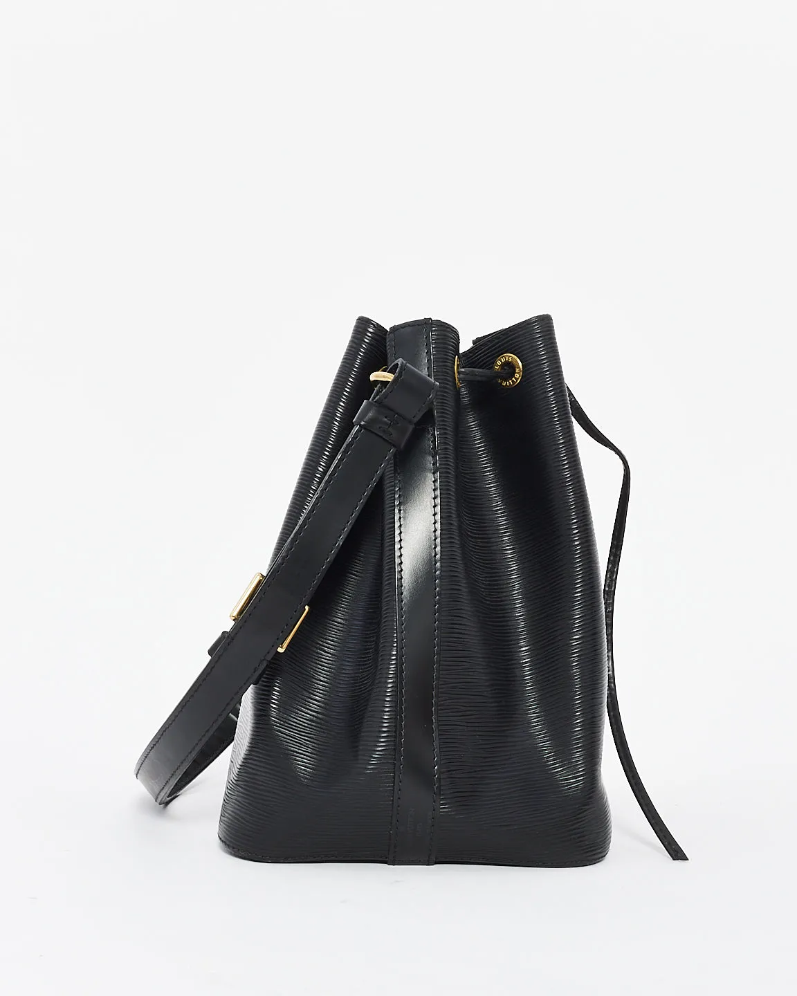 Louis Vuitton Black Epi Leather Noe Bucket Bag