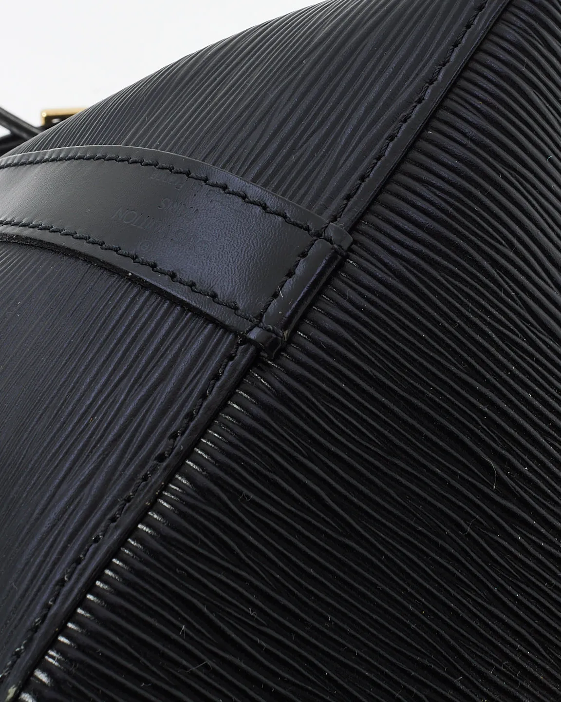 Louis Vuitton Black Epi Leather Noe Bucket Bag
