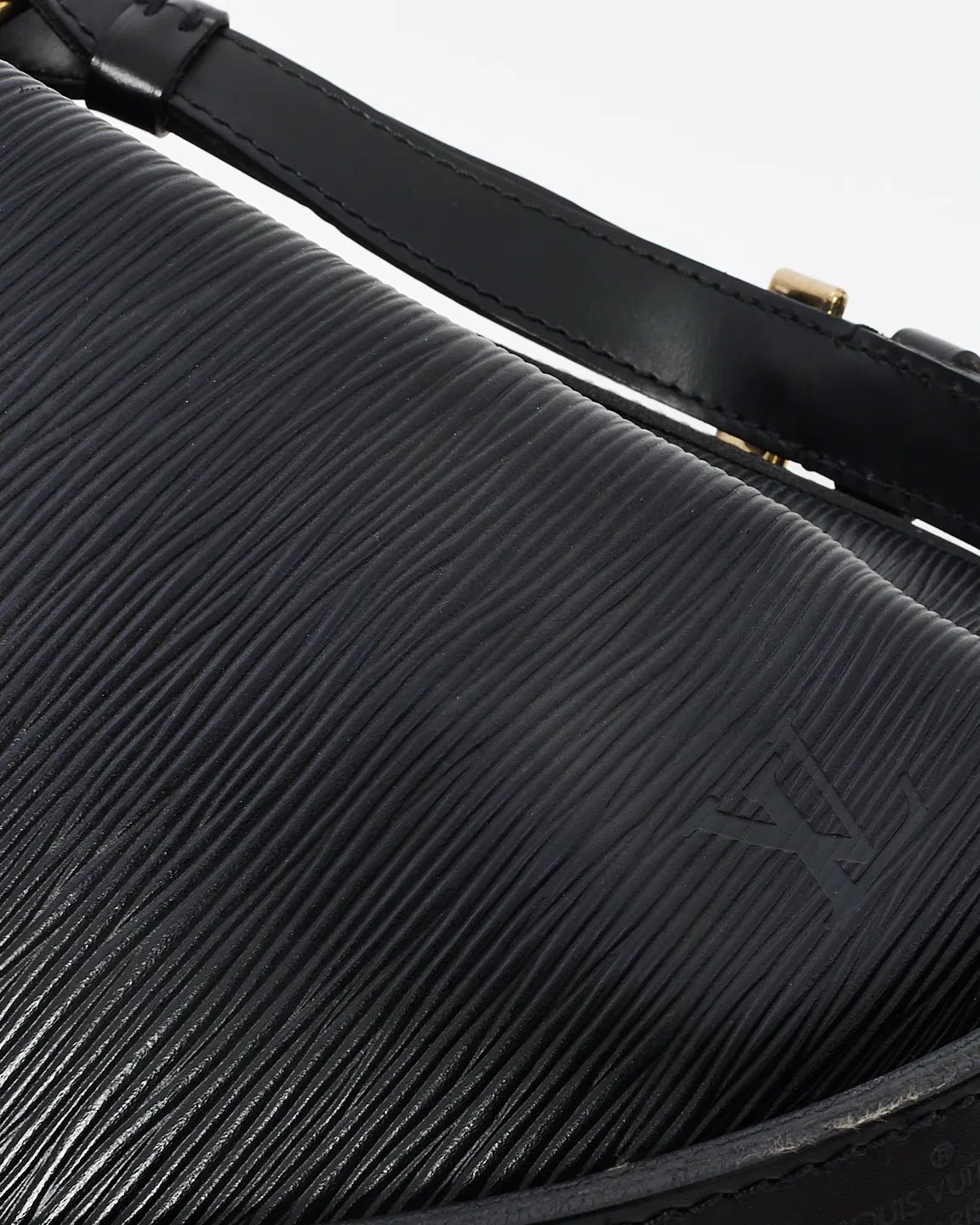 Louis Vuitton Black Epi Leather Noe Bucket Bag