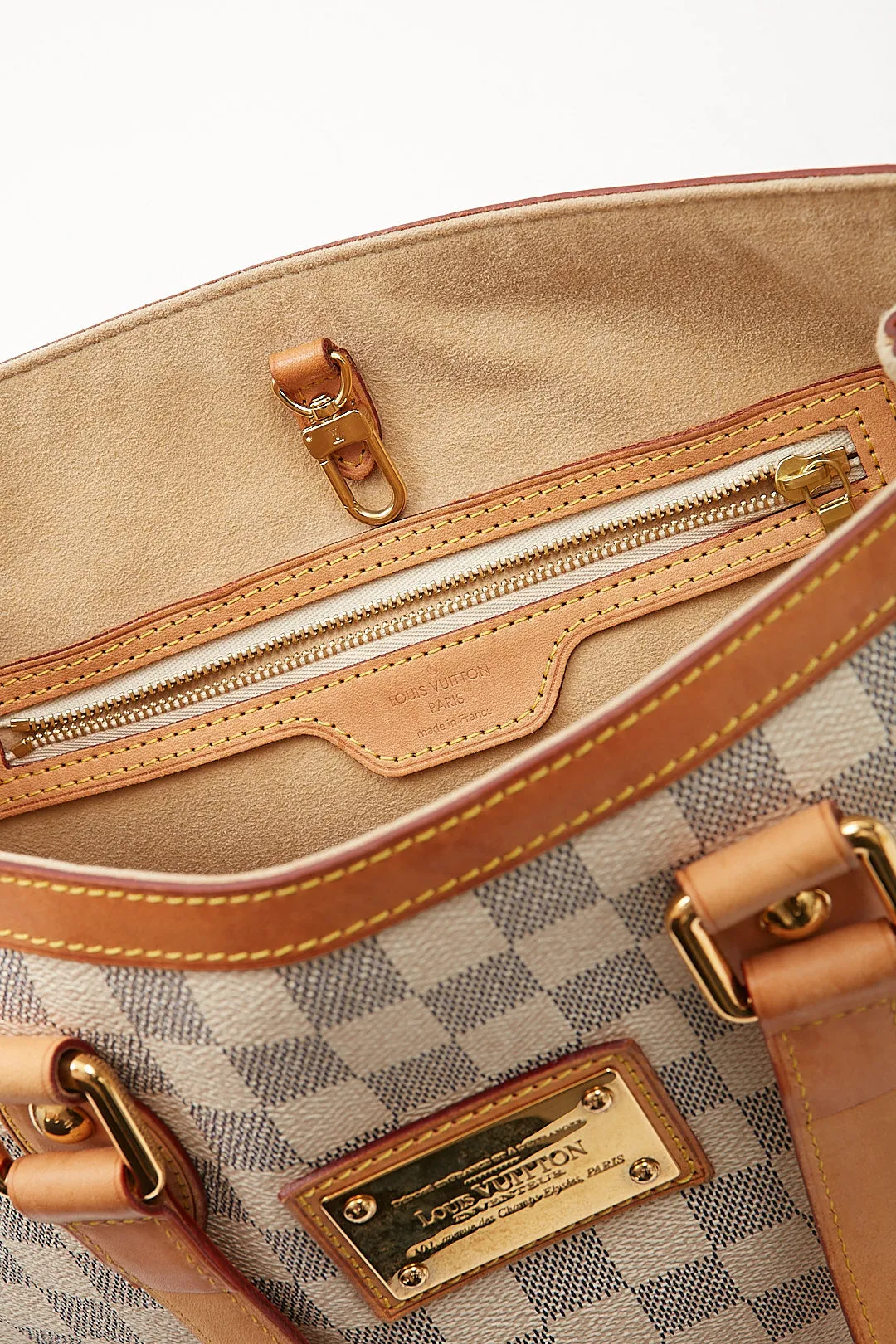 Louis Vuitton Damier Azur Canvas Hampstead PM Tote Bag