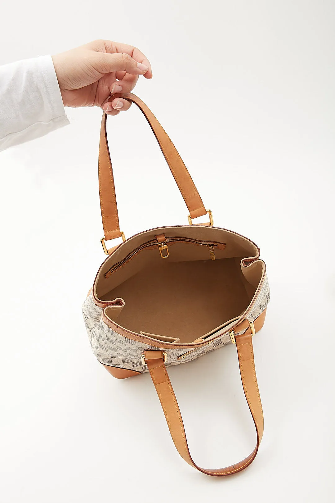 Louis Vuitton Damier Azur Canvas Hampstead PM Tote Bag