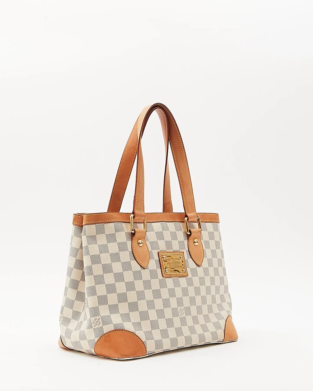 Louis Vuitton Damier Azur Canvas Hampstead PM Tote Bag