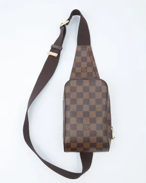 Louis Vuitton Damier Ebene Canvas Geronimos Bum Bag