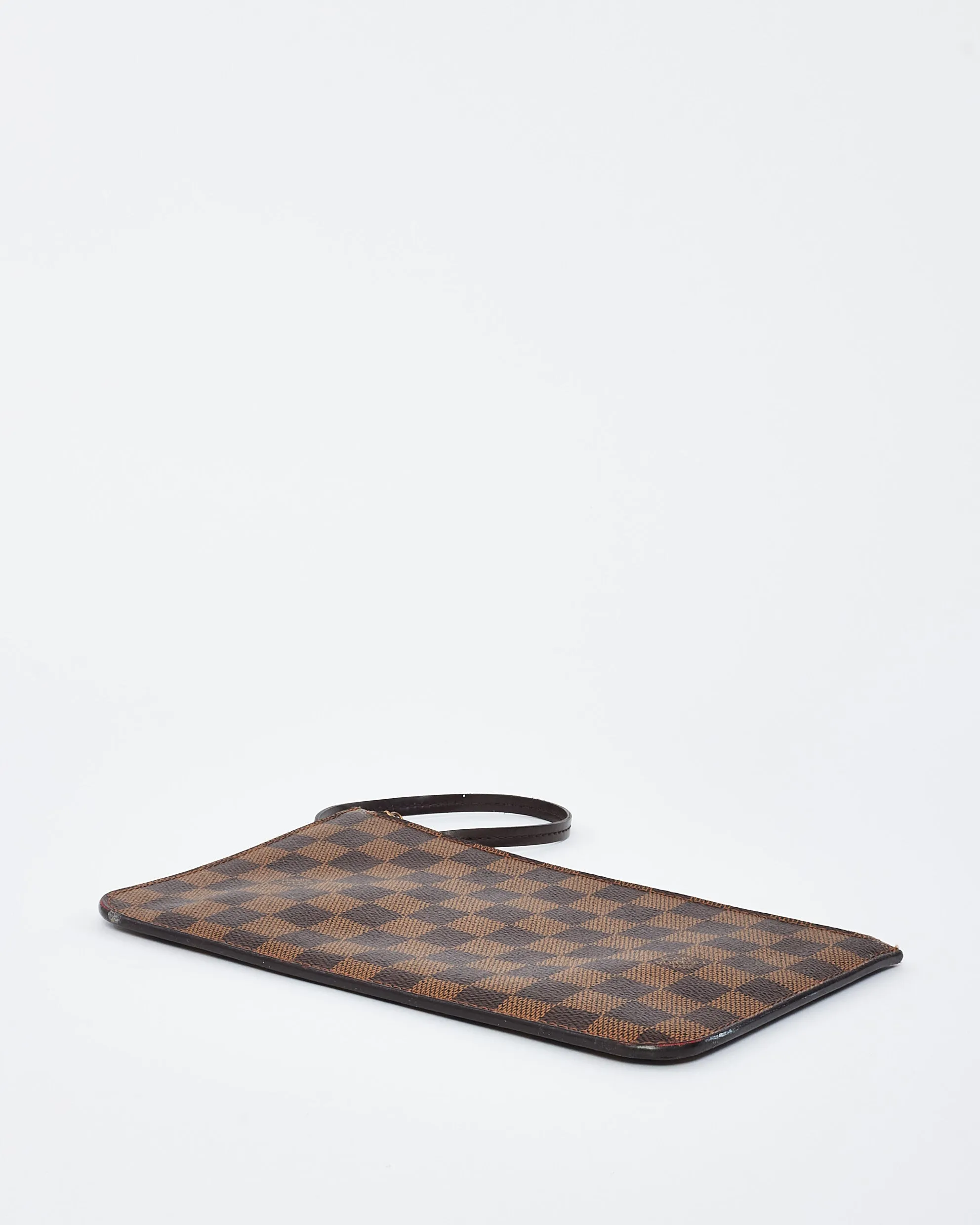 Louis Vuitton Damier Ebene Canvas Wristlet Pouch