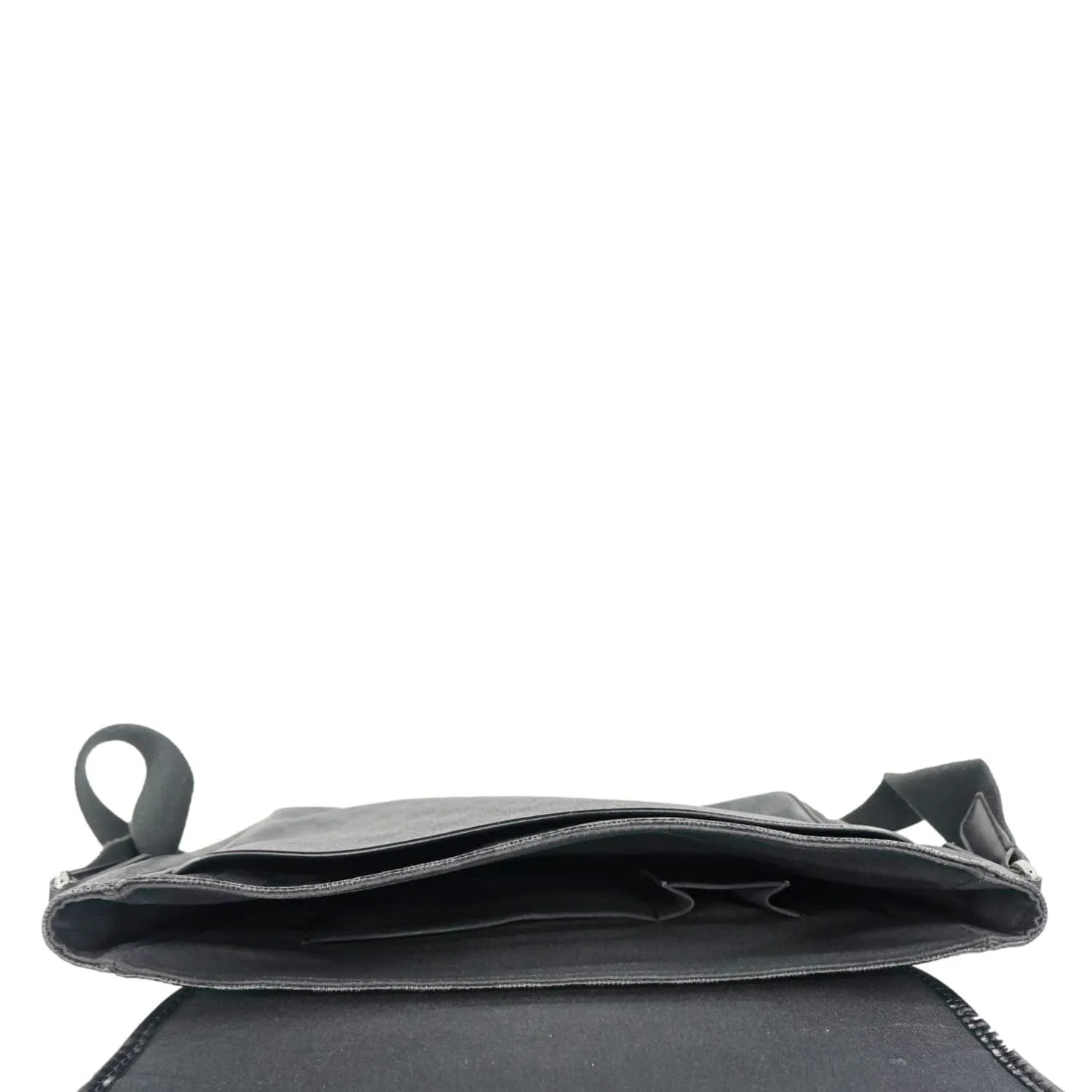 LOUIS VUITTON Daniel MM Damier Graphite Messenger Bag Black
