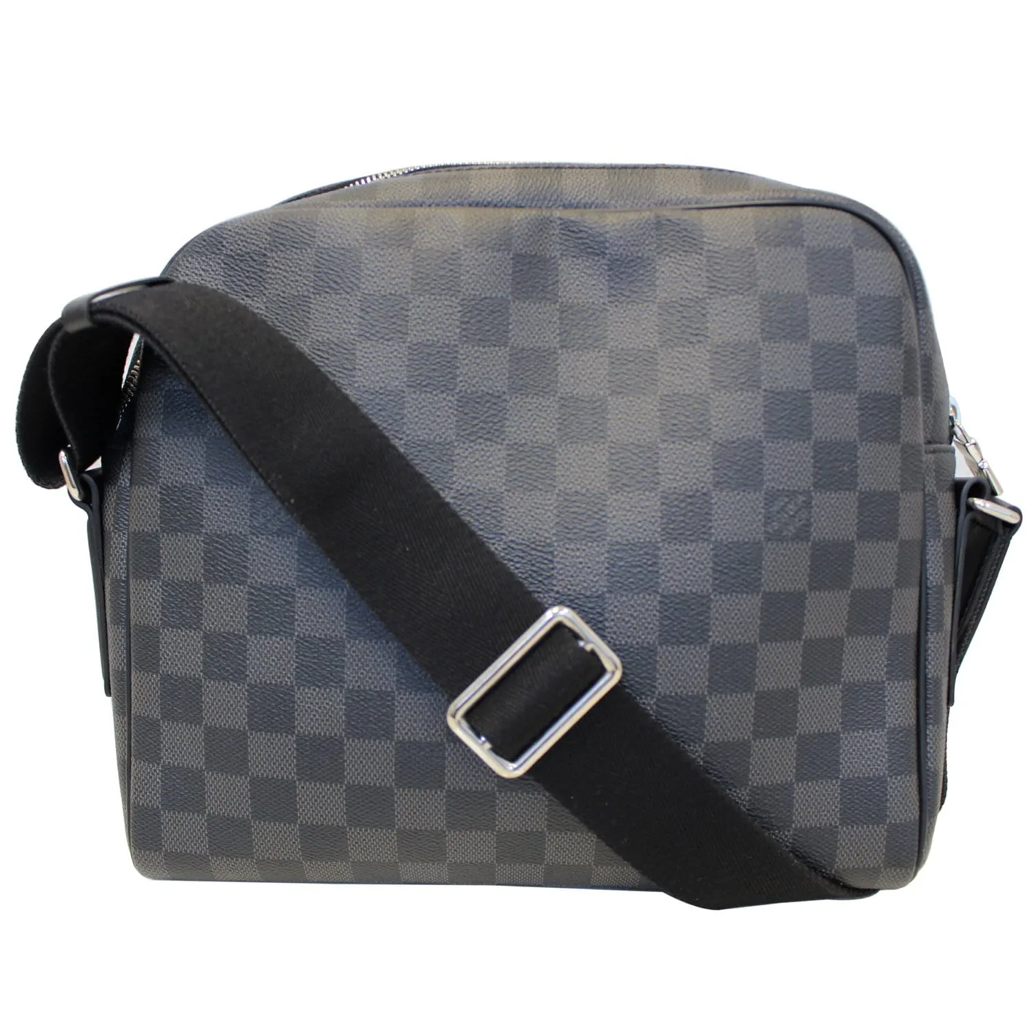 LOUIS VUITTON Dayton Reporter PM Damier Graphite Shoulder Bag