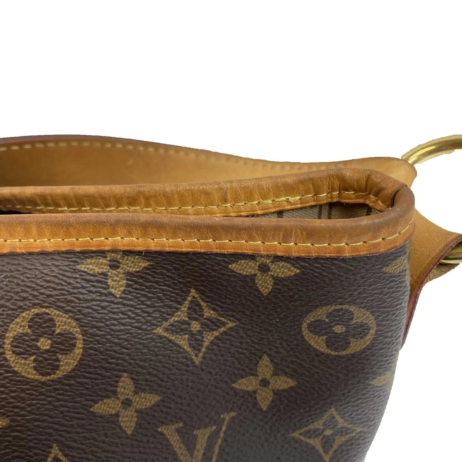 Louis Vuitton - Delightful MM Monogram Canvas - Damier Ebene Brown Shoulder Bag