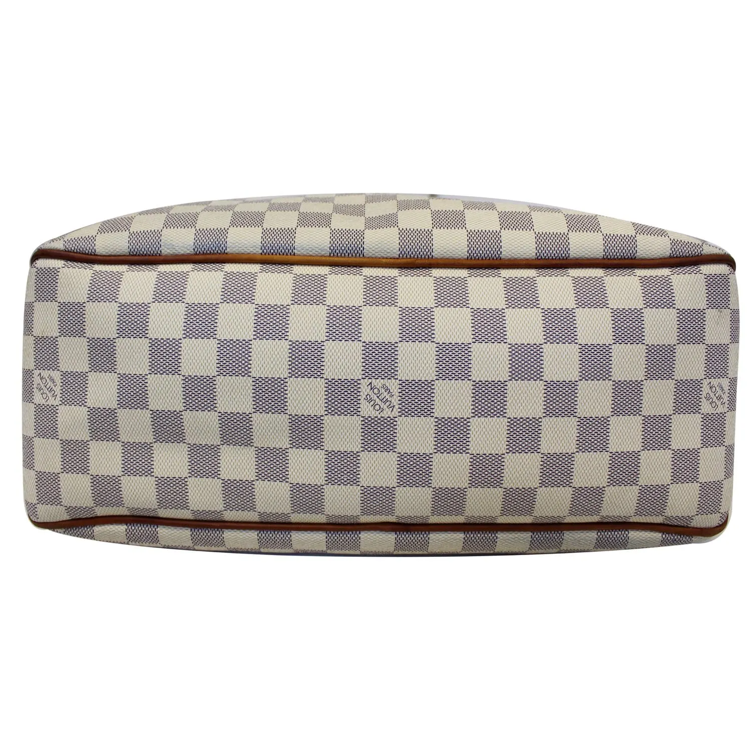 LOUIS VUITTON Delightful PM Damier Azur Shoulder Hobo Bag White