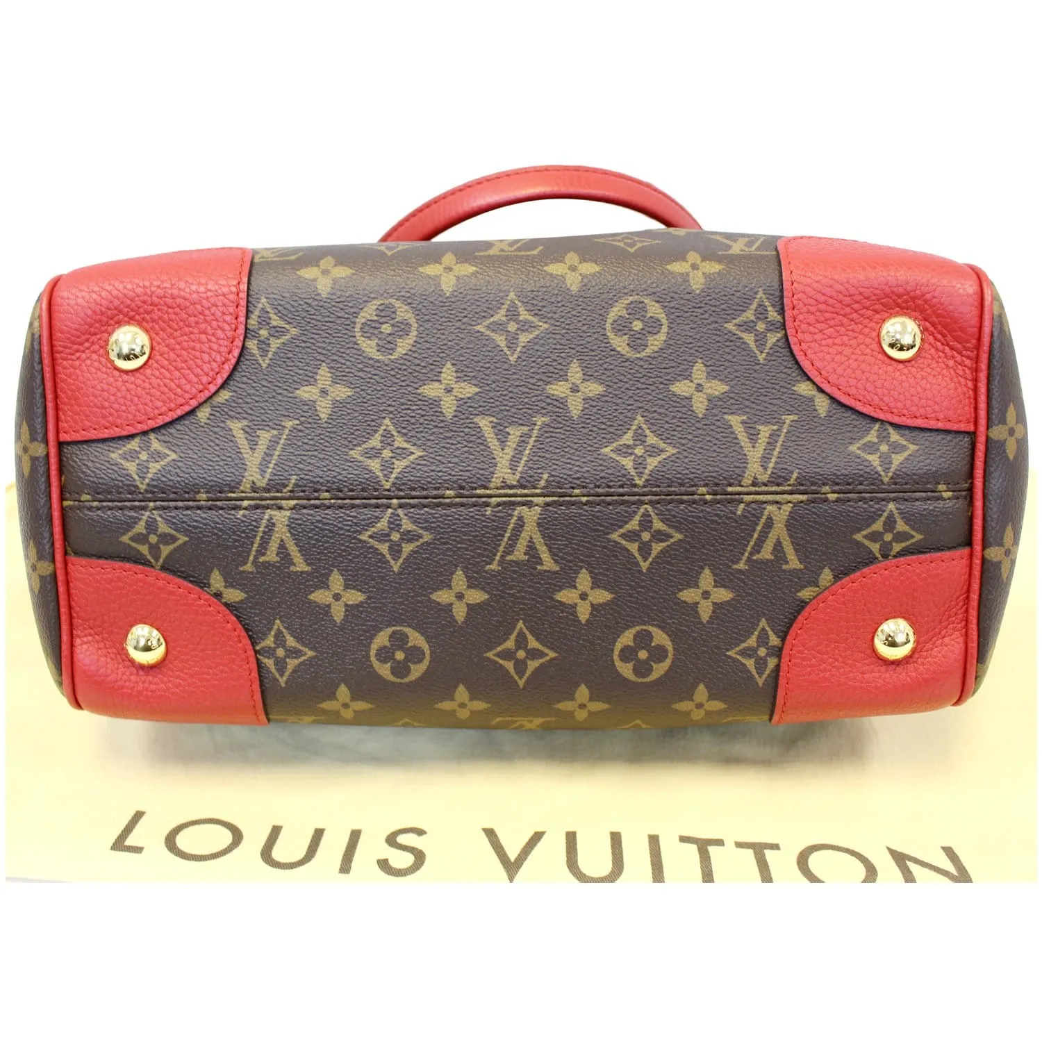 LOUIS VUITTON Estrela NM Monogram Canvas Shoulder Bag Cherry