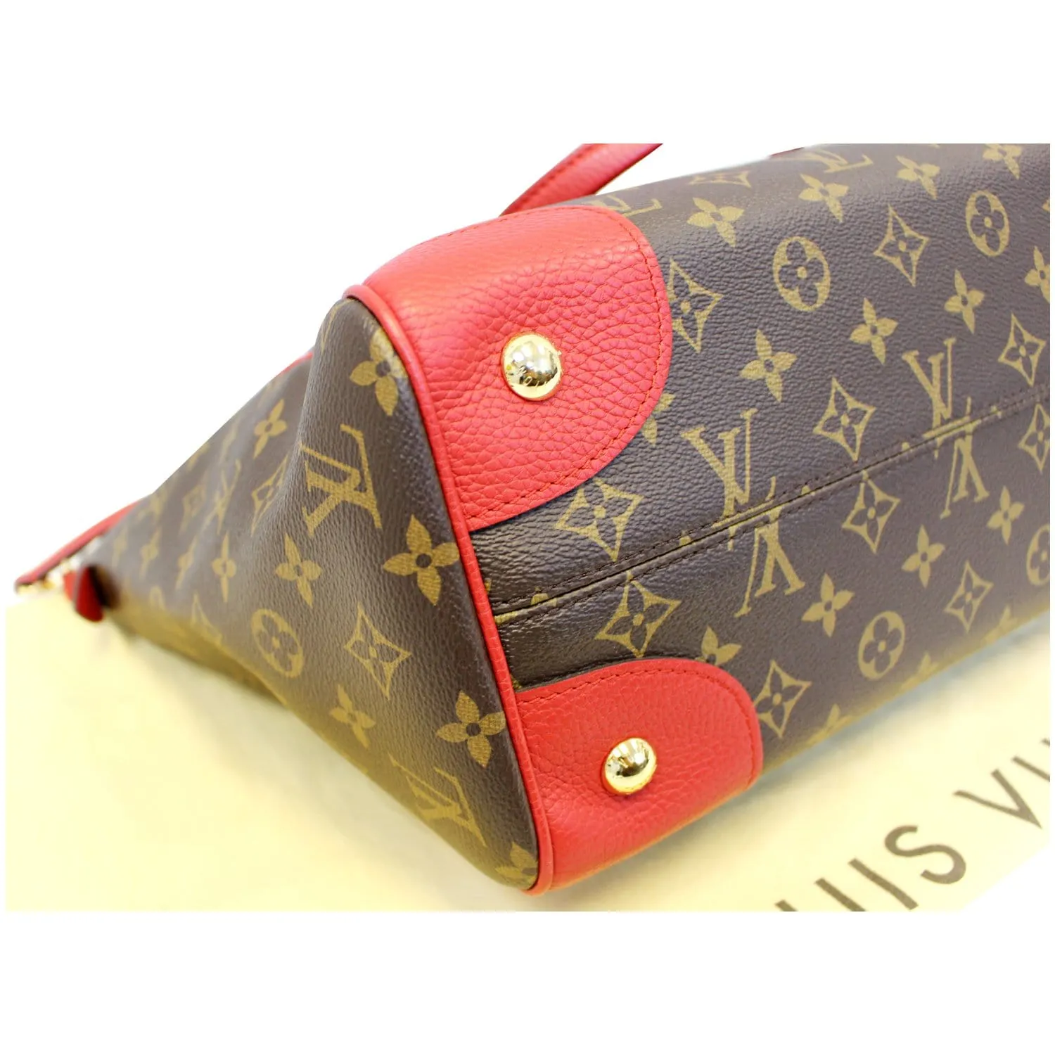 LOUIS VUITTON Estrela NM Monogram Canvas Shoulder Bag Cherry