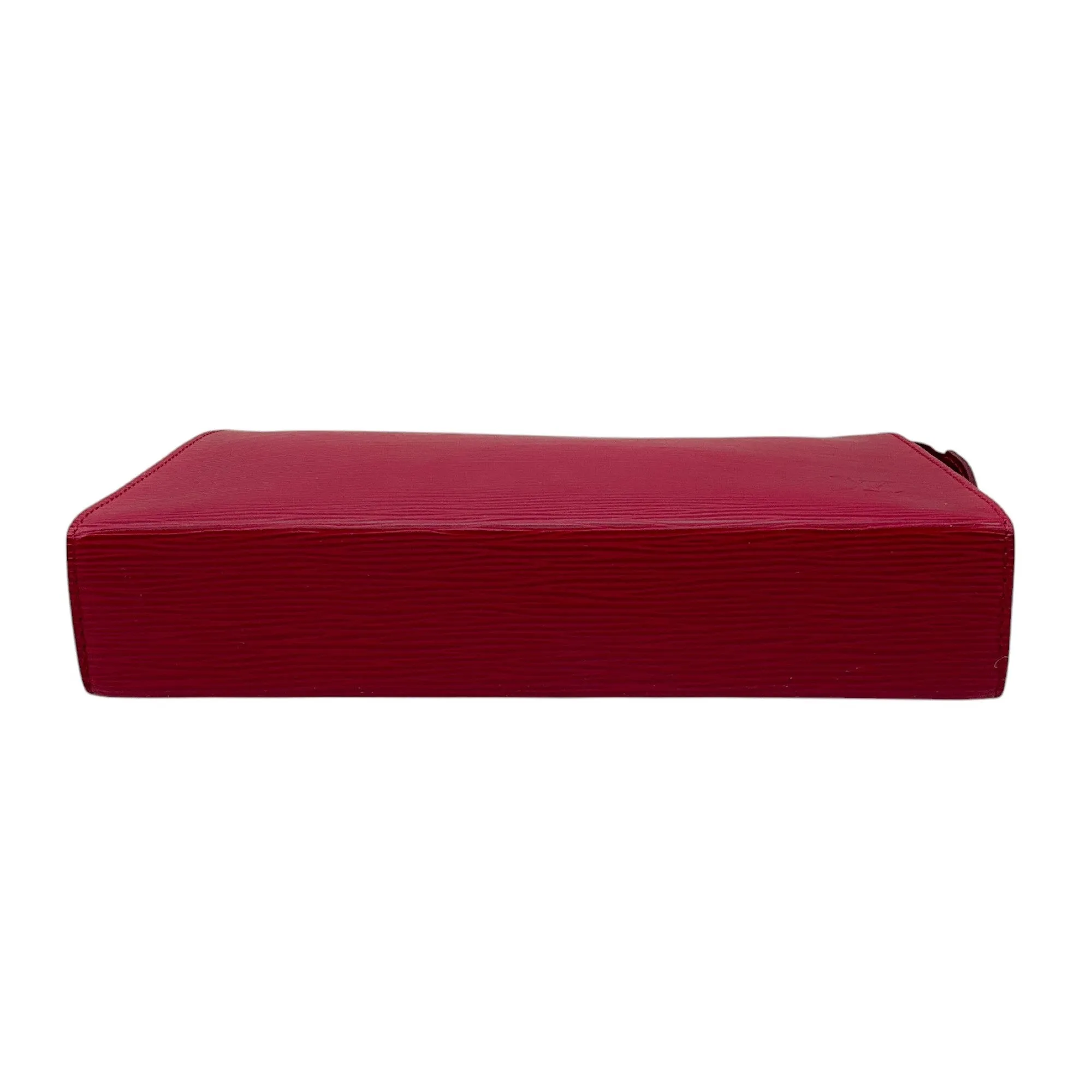 Louis Vuitton Fuchsia Epi Pochette Toilette 26 Clutch Bag