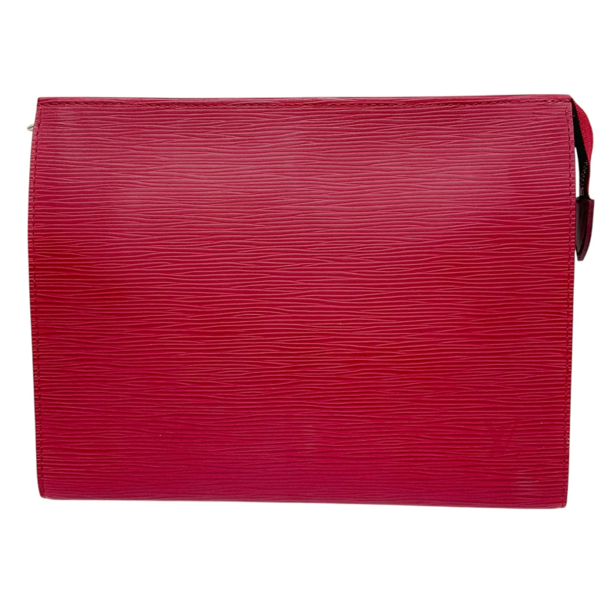 Louis Vuitton Fuchsia Epi Pochette Toilette 26 Clutch Bag