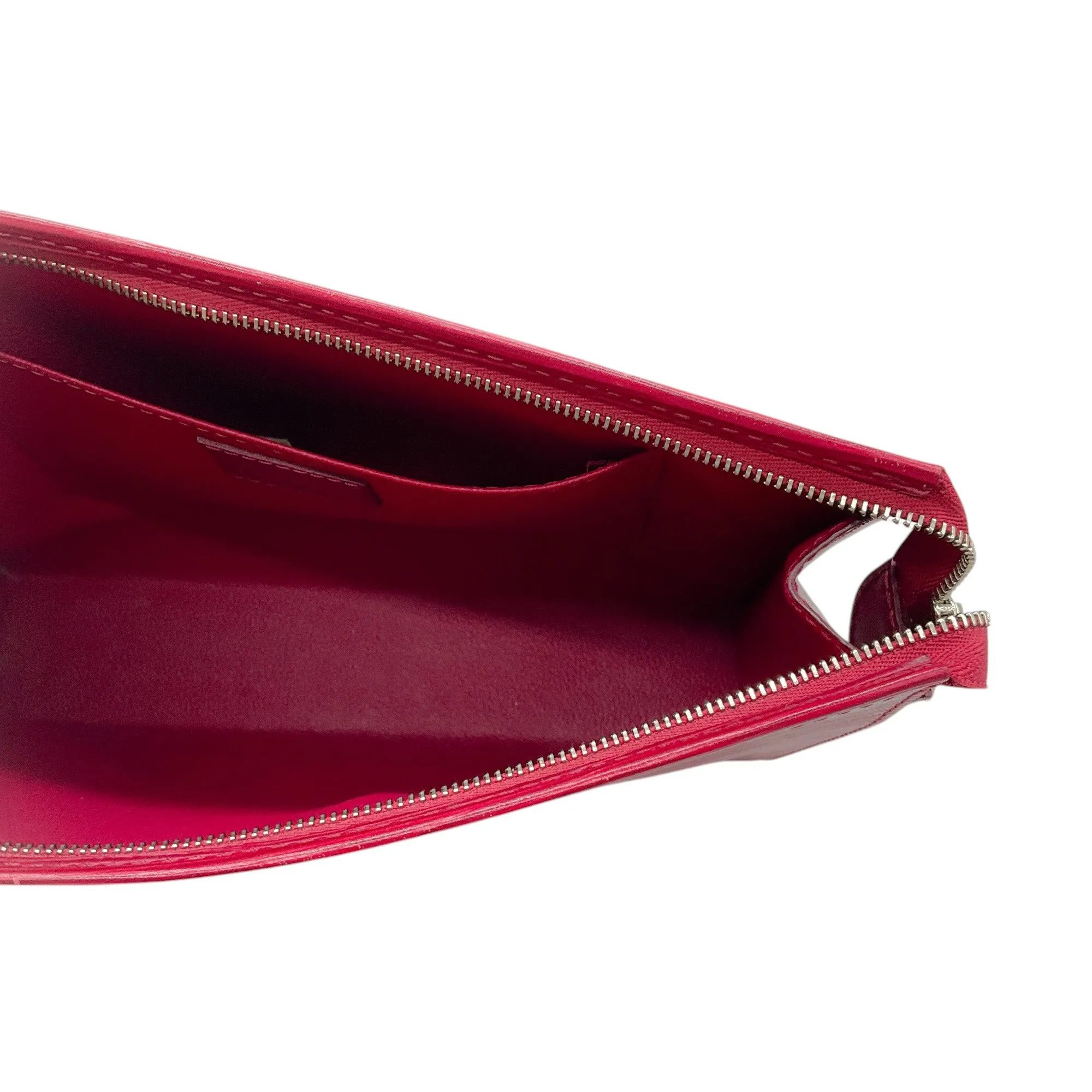 Louis Vuitton Fuchsia Epi Pochette Toilette 26 Clutch Bag