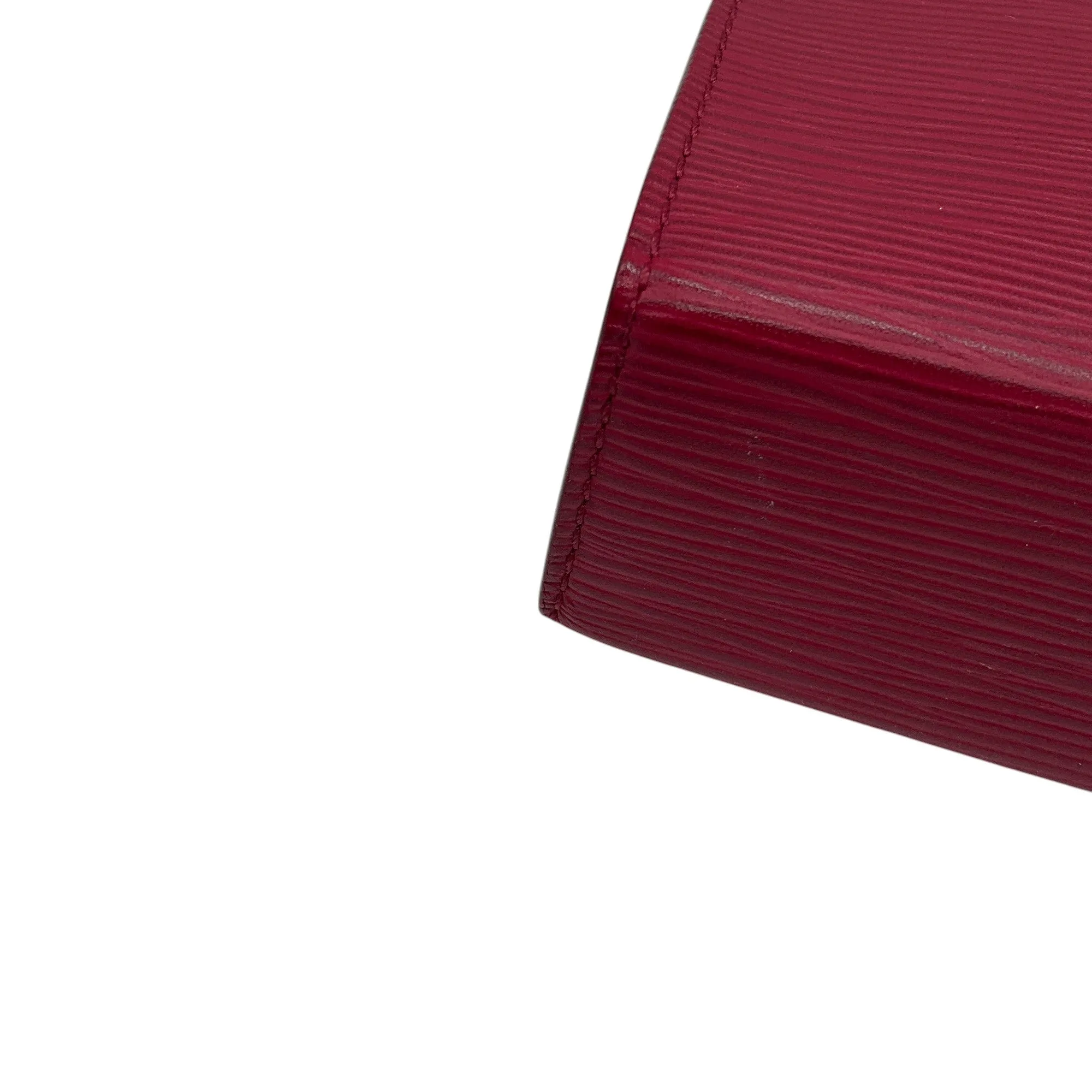 Louis Vuitton Fuchsia Epi Pochette Toilette 26 Clutch Bag