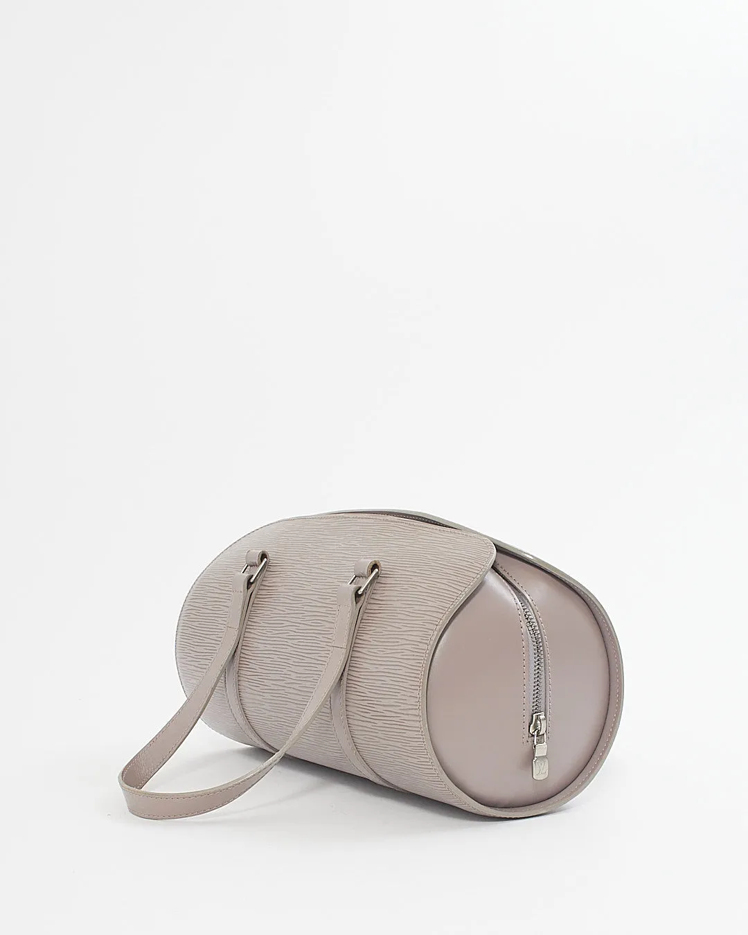 Louis Vuitton Grey Taupe Epi Leather Papillon 30 with Mini