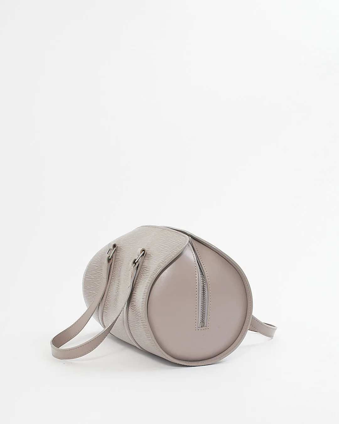 Louis Vuitton Grey Taupe Epi Leather Papillon 30 with Mini