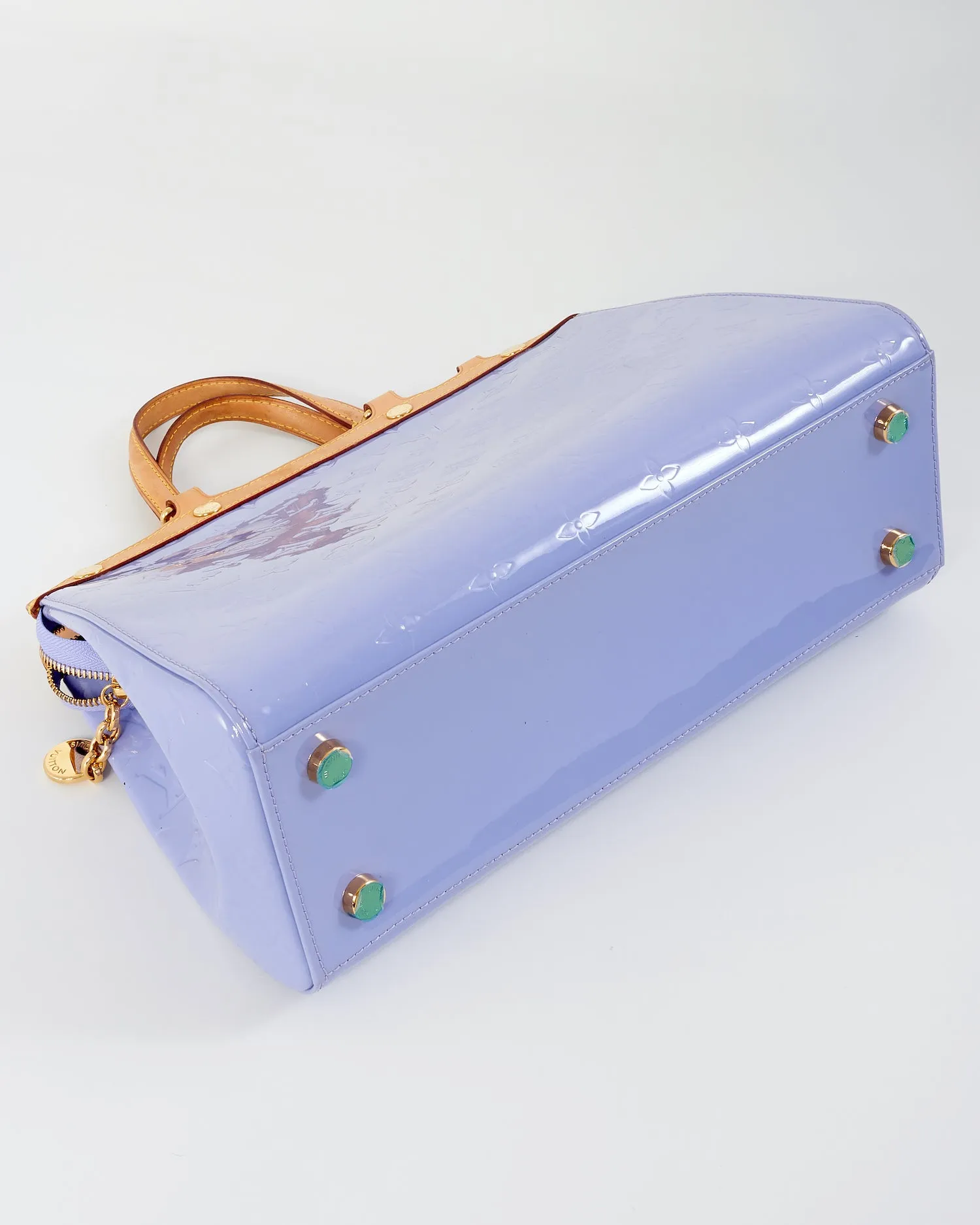 Louis Vuitton Lavender Monogram Vernis Brea MM Tote - NO STRAP
