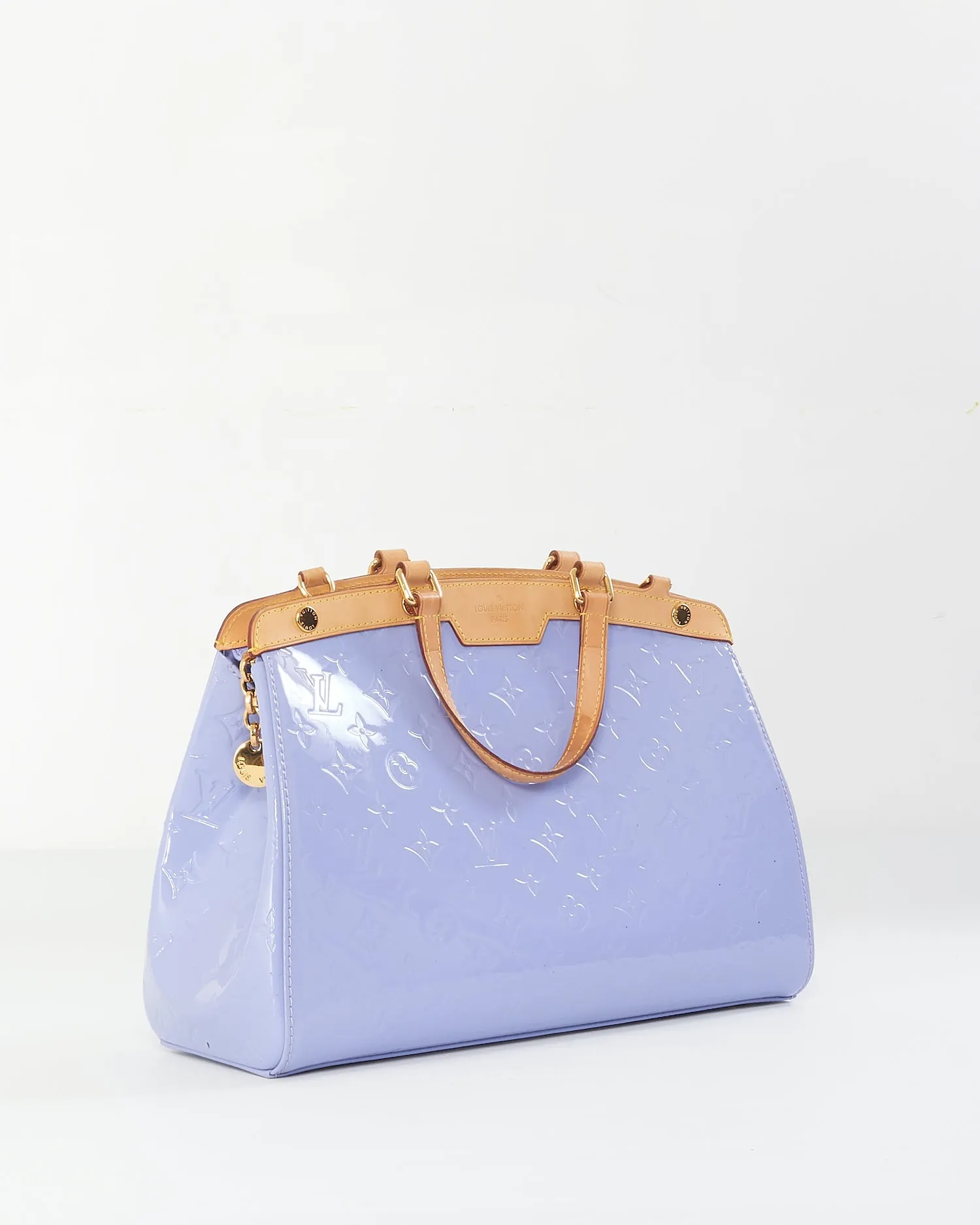 Louis Vuitton Lavender Monogram Vernis Brea MM Tote - NO STRAP