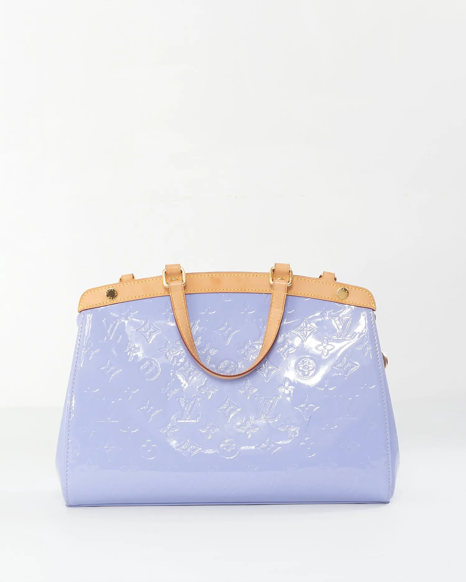 Louis Vuitton Lavender Monogram Vernis Brea MM Tote - NO STRAP