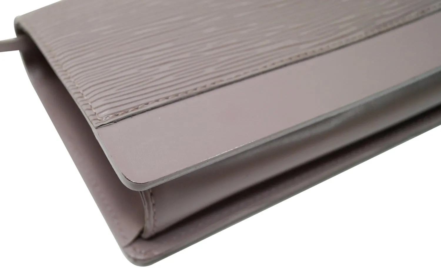 LOUIS VUITTON Lilac Epi Leather Honfleur Clutch Bag
