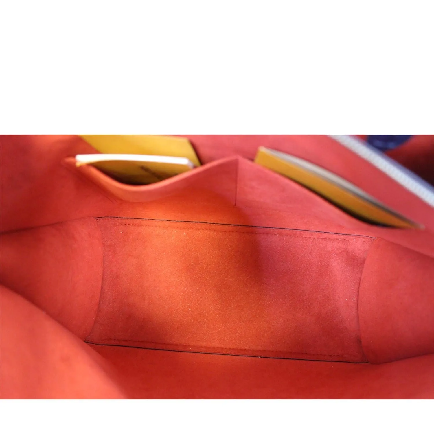 LOUIS VUITTON Lockmeto Marine Rouge Leather Shoulder Bag