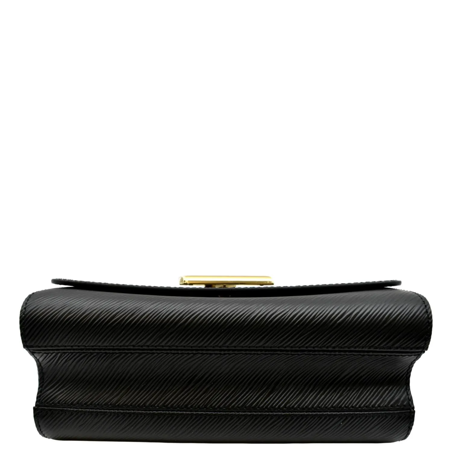 LOUIS VUITTON LV Twist MM Epi Leather Shoulder Bag Black
