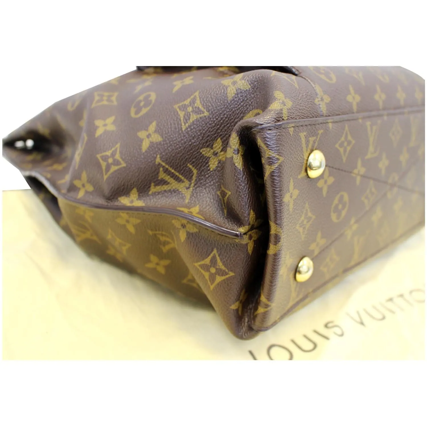 LOUIS VUITTON Metis Monogram Canvas Hobo Shoulder Bag Brown