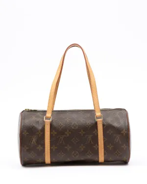 Louis Vuitton Monogram Canvas Papillon 30 Shoulder Bag
