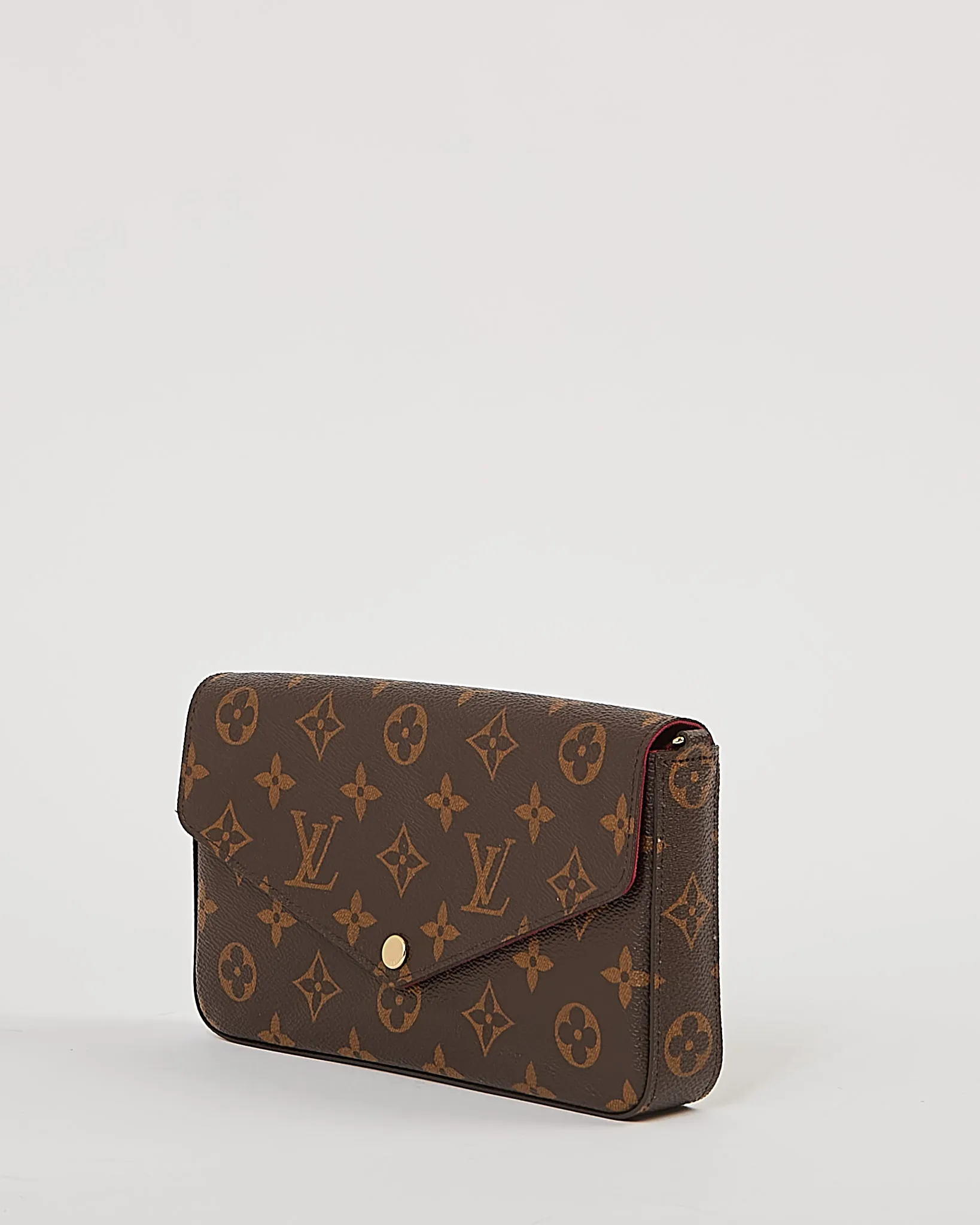 Louis Vuitton Monogram Canvas Pochette Felicie Wallet On Chain